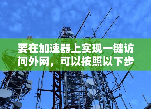 要在加速器上实现一键访问外网，可以按照以下步骤进行操作