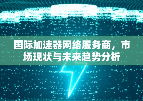 国际加速器网络服务商，市场现状与未来趋势分析