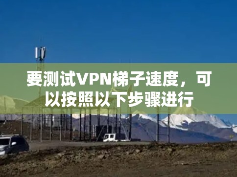 要测试VPN梯子速度，可以按照以下步骤进行