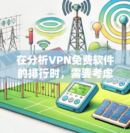 在分析VPN免费软件的排行时，需要考虑多个因素，包括用户需求、服务质量和用户反馈。以下是对几款知名免费VPN软件的分析和排名，帮助您选择最适合的服务