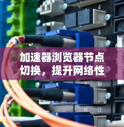 加速器浏览器节点切换,提升网络性能的关键技术