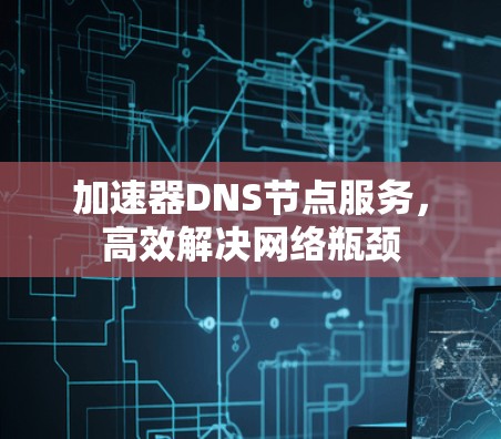 加速器DNS节点服务,高效解决网络瓶颈