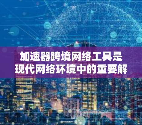 加速器跨境网络工具是现代网络环境中的重要解决方案,特别适用于需要高效、安全地传输大数据量的跨境业务。以下是对该工具的详细分析和总结
