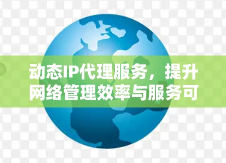 动态IP代理服务，提升网络管理效率与服务可靠性
