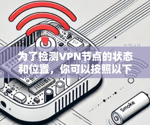 为了检测VPN节点的状态和位置,你可以按照以下步骤使用适当的工具