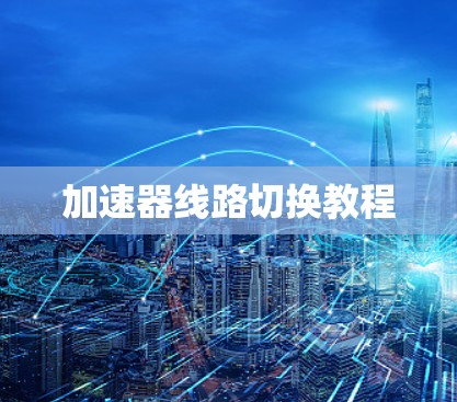 加速器线路切换教程