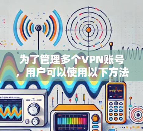 为了管理多个VPN账号，用户可以使用以下方法