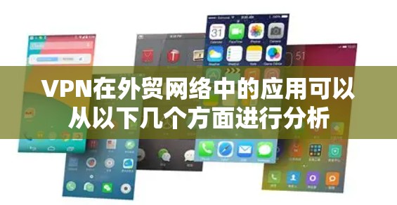VPN在外贸网络中的应用可以从以下几个方面进行分析