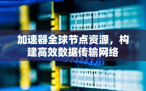加速器全球节点资源,构建高效数据传输网络