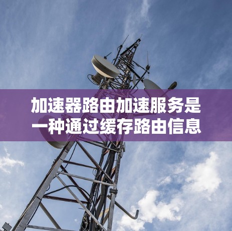 加速器路由加速服务是一种通过缓存路由信息来优化网络性能的技术,旨在提升路由处理效率,减少延迟,并支持更高的吞吐量。以下是对加速器路由加速服务的详细分析