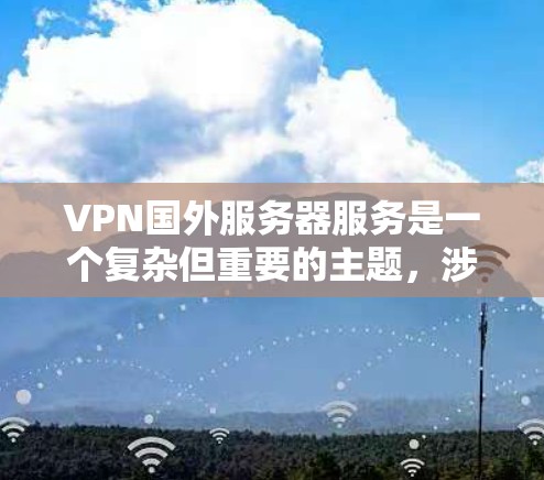 VPN国外服务器服务是一个复杂但重要的主题，涉及多个方面的考虑。以下是对该服务的详细分析和建议
