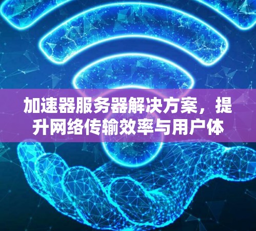加速器服务器解决方案,提升网络传输效率与用户体验