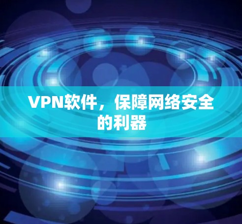 VPN软件，保障网络安全的利器