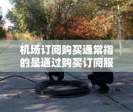 机场订阅购买通常指的是通过购买订阅服务来享受机场相关的便利和优惠。以下是一些常见的机场订阅购买类型和相关信息