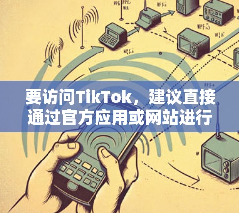 要访问TikTok，建议直接通过官方应用或网站进行操作。如果你遇到访问问题，以下是一些可能的解决方法