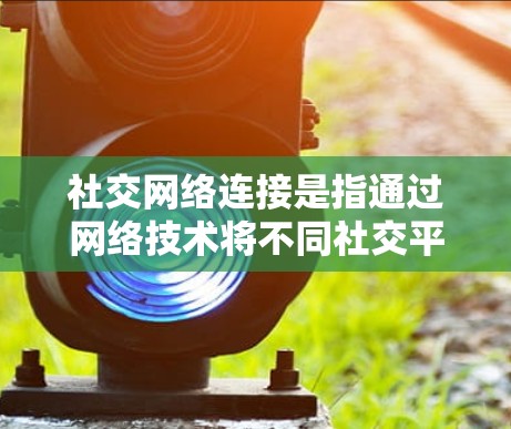 社交网络连接是指通过网络技术将不同社交平台或服务之间的用户信息进行互联互通的过程。这种连接通常涉及到用户的认证、授权以及数据的交互，目的是为了让用户能够在多个平台之间更便捷地进行操作和信息共享