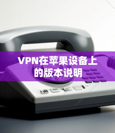 VPN在苹果设备上的版本说明