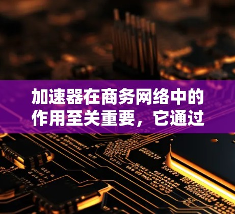 加速器在商务网络中的作用至关重要，它通过优化数据传输速度和效率，支持企业在复杂环境中高效运作。以下是对加速器商务网络连接的详细总结