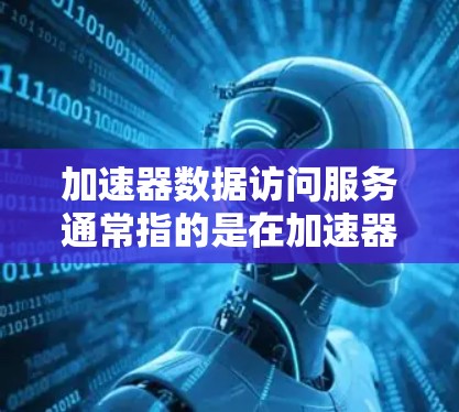 加速器数据访问服务通常指的是在加速器（如GPU、FPGA等）上高效地实现数据的读写和处理服务。加速器数据访问服务的目标是通过优化数据访问和传输，提升数据处理的效率和性能