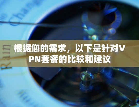 根据您的需求，以下是针对VPN套餐的比较和建议