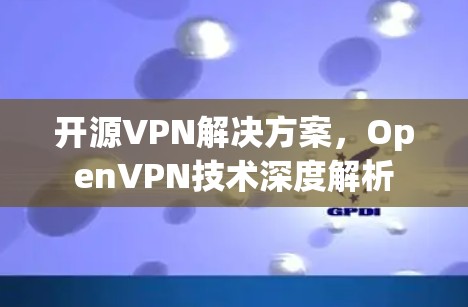 开源VPN解决方案,OpenVPN技术深度解析