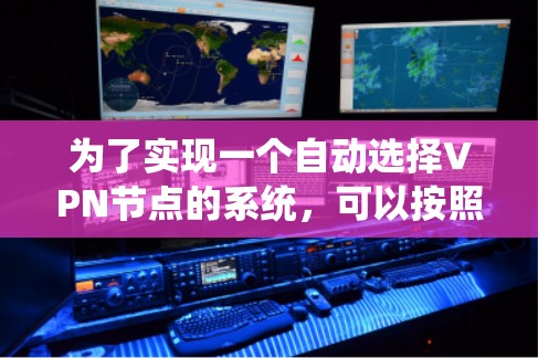 为了实现一个自动选择VPN节点的系统，可以按照以下步骤进行
