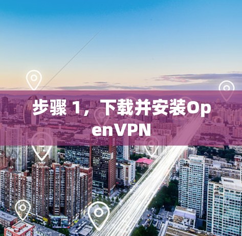 步骤 1,下载并安装OpenVPN