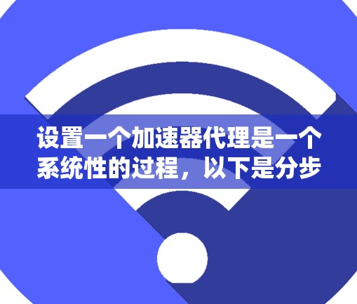 设置一个加速器代理是一个系统性的过程，以下是分步骤的指导，帮助您顺利完成配置