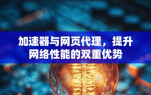 加速器与网页代理，提升网络性能的双重优势