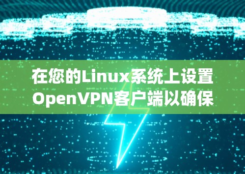 在您的Linux系统上设置OpenVPN客户端以确保网络连接安全,遵循以下步骤