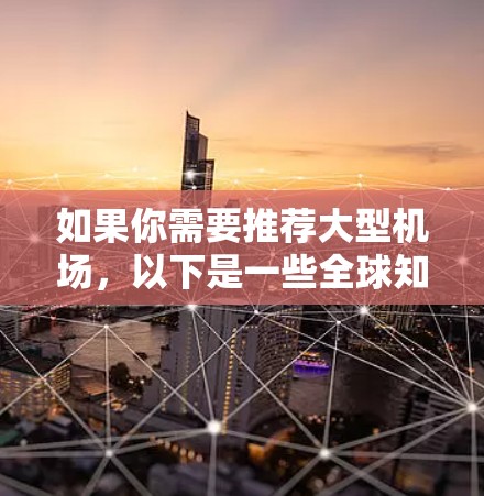 如果你需要推荐大型机场，以下是一些全球知名的大型机场