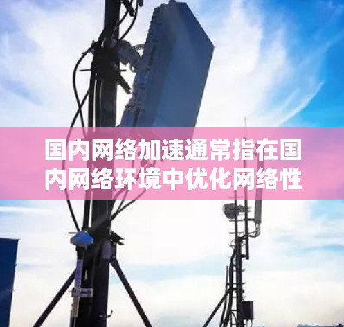 国内网络加速通常指在国内网络环境中优化网络性能,提升数据传输速度和稳定性。以下是一些常见的网络加速方法和工具
