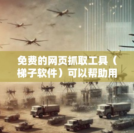 免费的网页抓取工具（梯子软件）可以帮助用户快速获取网页中的数据，如文本、链接、表格等。以下是一些常见的免费梯子软件