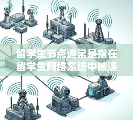 留学生节点通常是指在留学生网络系统中被连接的节点,具体含义可能因上下文而异。以下是一些可能的解释和相关信息