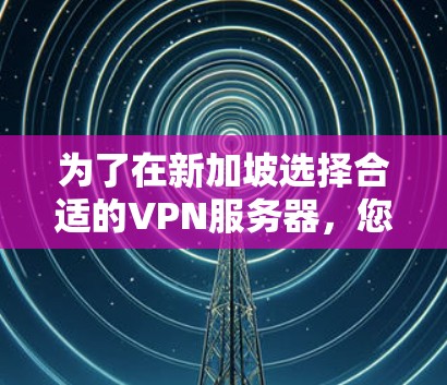 为了在新加坡选择合适的VPN服务器,您可以按照以下步骤进行