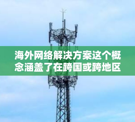 海外网络解决方案这个概念涵盖了在跨国或跨地区网络连接中，解决网络互联、数据传输、安全性等问题的各种方法和技术。以下是一些常见的海外网络解决方案