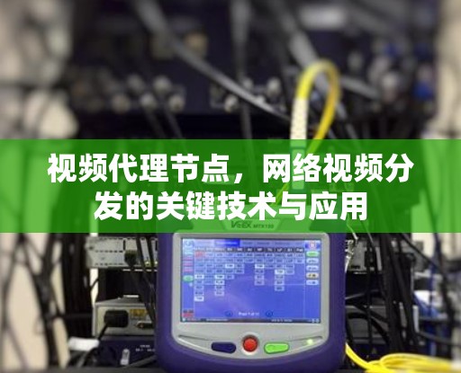 视频代理节点,网络视频分发的关键技术与应用