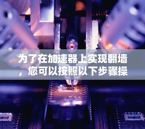 为了在加速器上实现翻墙,您可以按照以下步骤操作