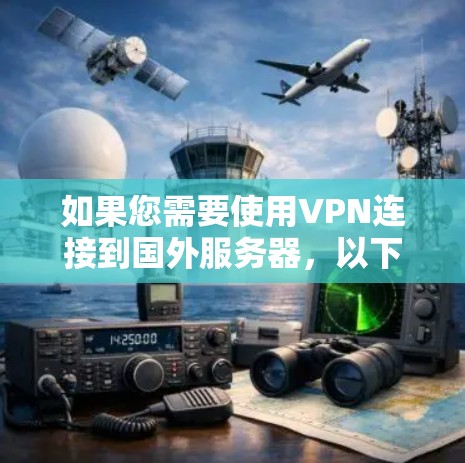 如果您需要使用VPN连接到国外服务器，以下是一些知名的国际VPN服务平台，这些平台提供全球范围内的服务器