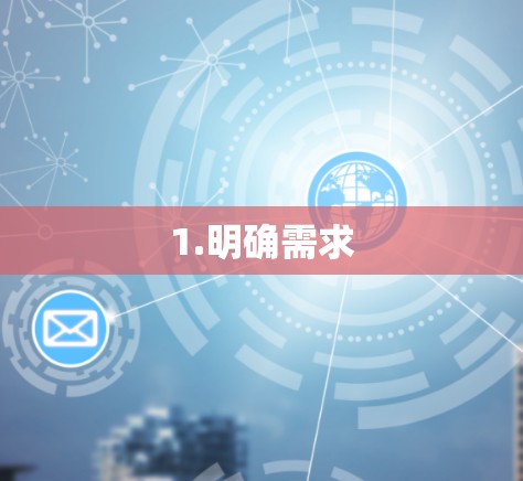 1.明确需求