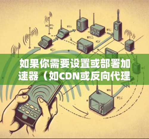如果你需要设置或部署加速器(如CDN或反向代理)在国外的服务器节点,以下是一些可能的方法和资源