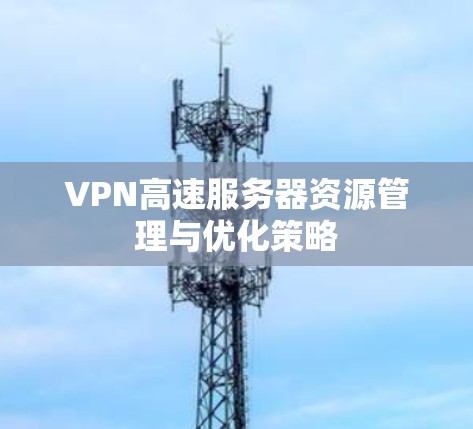 VPN高速服务器资源管理与优化策略