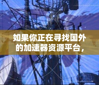 如果你正在寻找国外的加速器资源平台,以下是一些常见的国际加速器资源和平台推荐