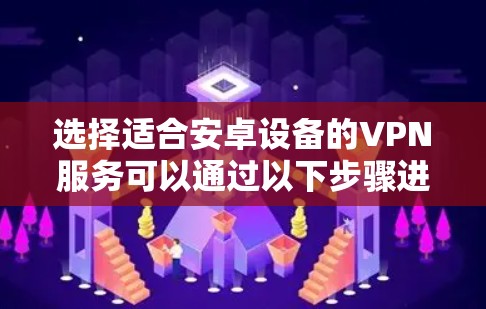 选择适合安卓设备的VPN服务可以通过以下步骤进行