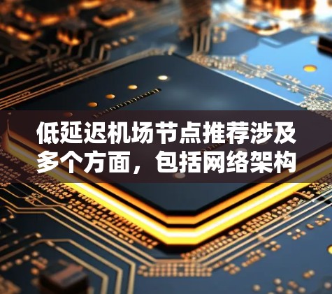 低延迟机场节点推荐涉及多个方面,包括网络架构、设备选择、位置优化和性能优化等。以下是一些关键考虑因素和建议,帮助您在机场环境中实现低延迟的网络节点推荐