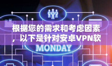 根据您的需求和考虑因素,以下是针对安卓VPN软件的推荐