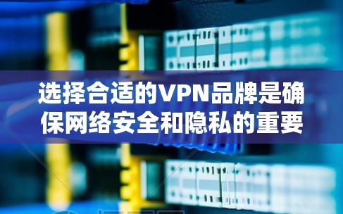 选择合适的VPN品牌是确保网络安全和隐私的重要一步。以下是一份VPN品牌选择指南,帮助你根据需求和预算做出明智的决策