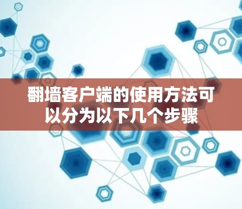 翻墙客户端的使用方法可以分为以下几个步骤