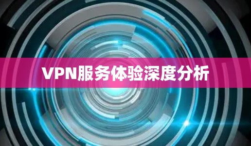 VPN服务体验深度分析