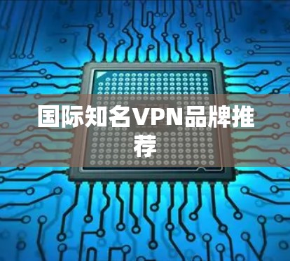 国际知名VPN品牌推荐